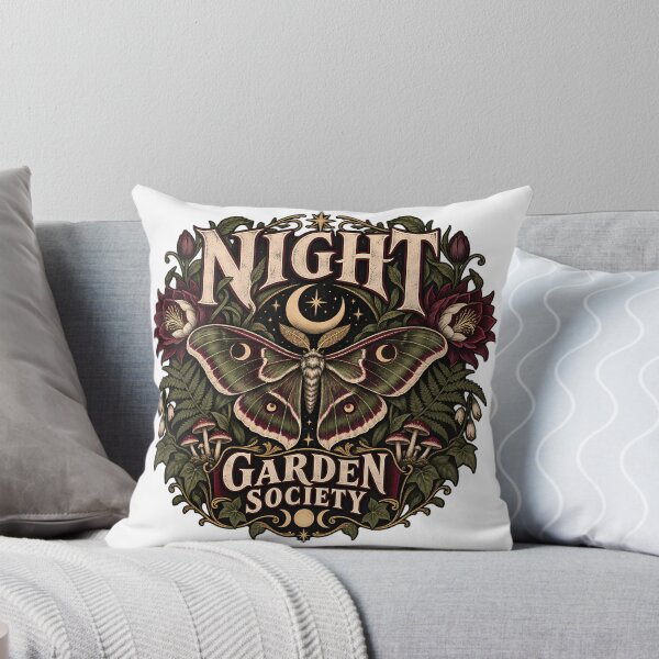 Item preview, Gothic Night Garden Moth Society designed and sold by Thai Vibe Studio.