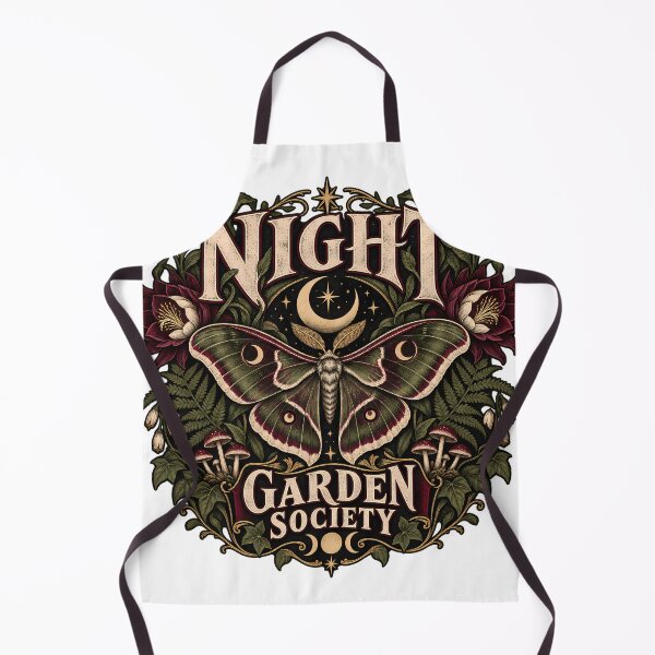 Item preview, Gothic Night Garden Moth Society designed and sold by Thai Vibe Studio.