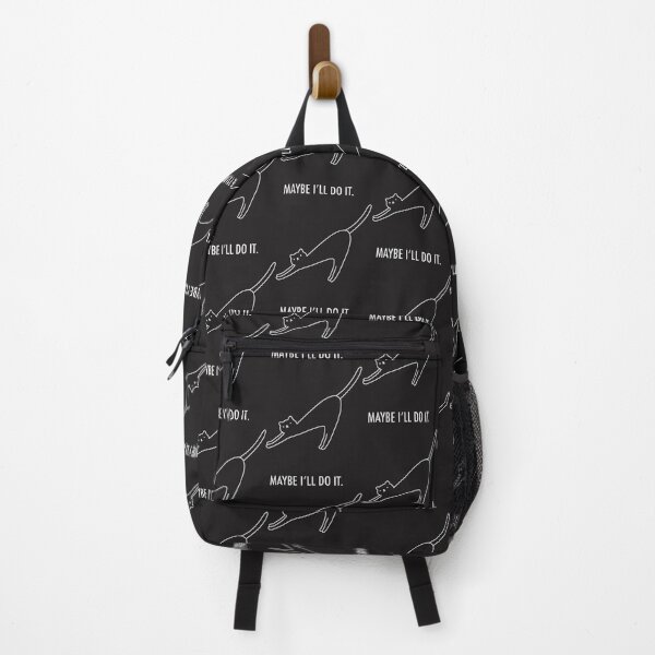 Item preview, Minimalist Maybe I'll Do It White Abstract Design designed and sold by pinkeyedcyclops.
