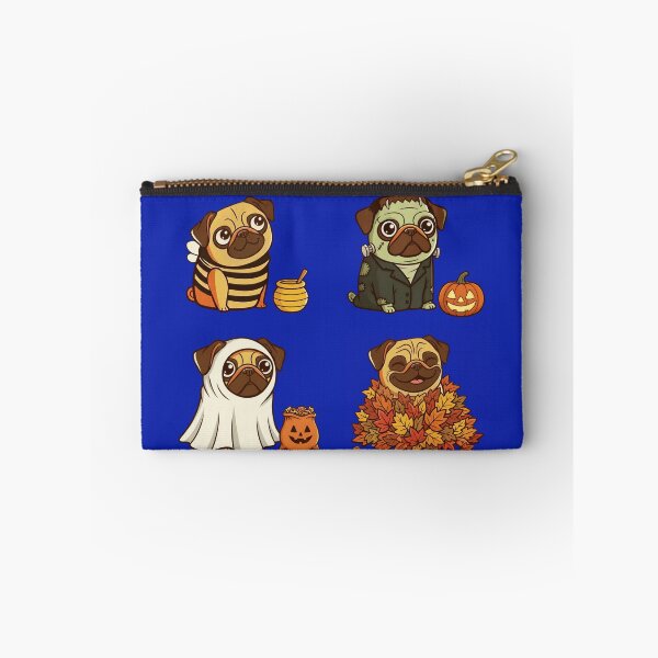 Item preview, Mugsy Brewster Fall Adventures Pug Sampler designed and sold by MugsyBrewster.