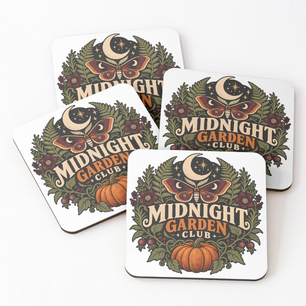 Item preview, Midnight Garden Moth Botanical Club designed and sold by Thai Vibe Studio.