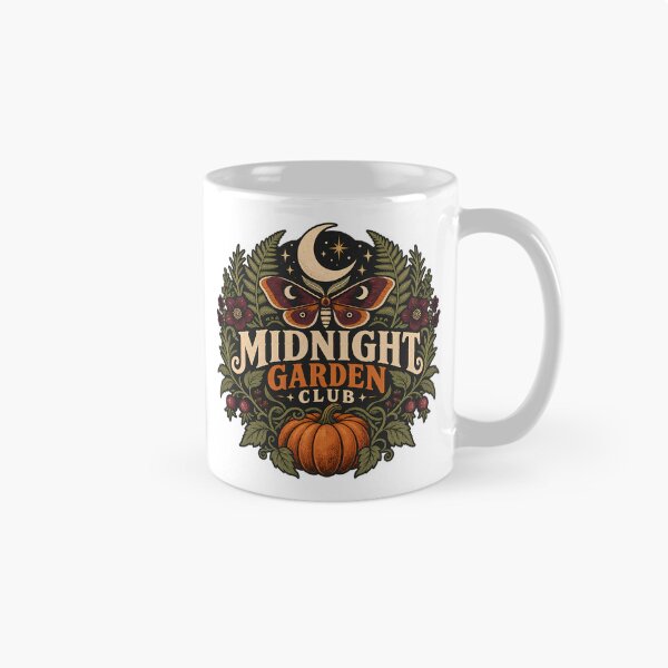 Item preview, Midnight Garden Moth Botanical Club designed and sold by Thai Vibe Studio.