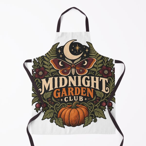 Item preview, Midnight Garden Moth Botanical Club designed and sold by Thai Vibe Studio.