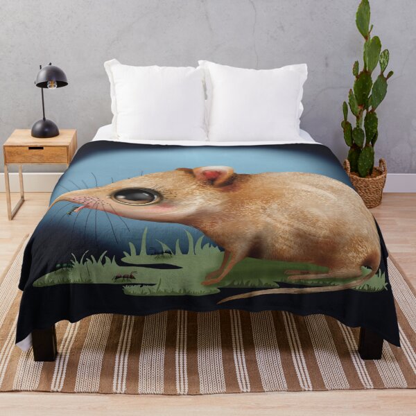 Item preview, Cute Elephant Shrew Eating Ants designed and sold by Karin Taylor.