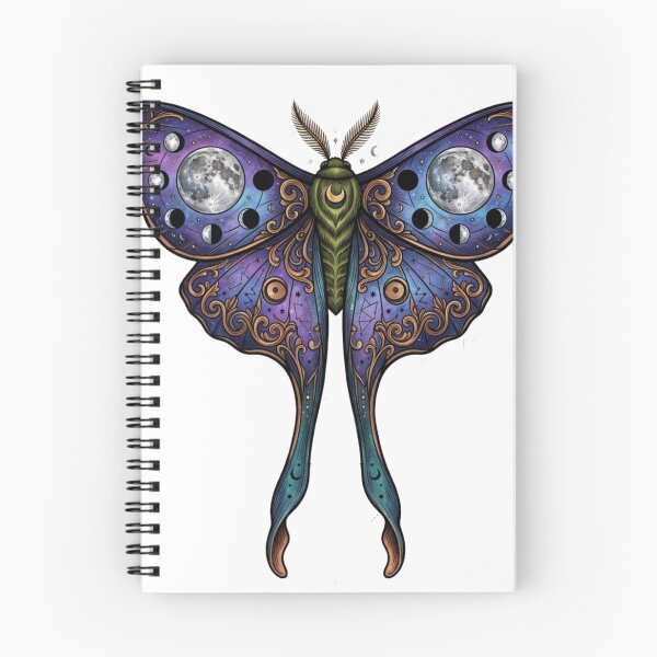 Item preview, Celestial Moon Moth Fantasy Art designed and sold by RoyalDeluxGo.