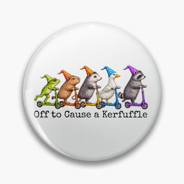 Item preview, Off To Cause A Kerfuffle designed and sold by To101ARt.