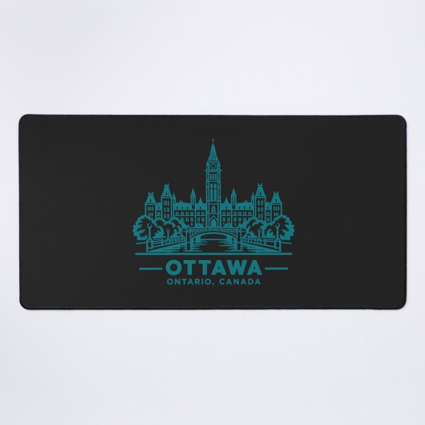 Item preview, Ottawa Ontario Canada Line Art Skyline Poster designed and sold by CMYKStudio.