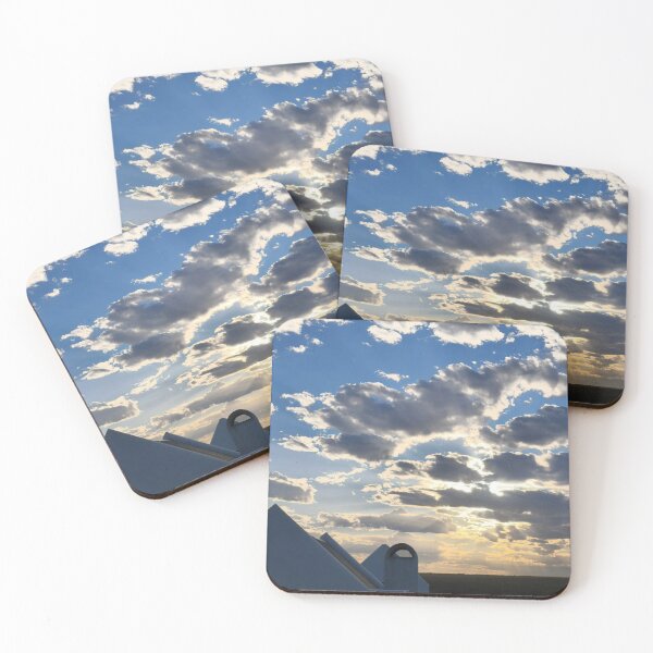 Item preview, Crepuscular Sun Rays Over the Coastline designed and sold by hanlahav.