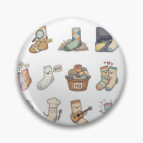 Item preview, THE LOST SOCK SOCIETY designed and sold by permata87.