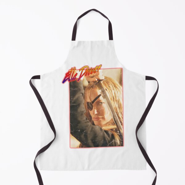 Item preview, Elle Driver Minimalist Portrait Design Inspired by Cult Classic Cinema designed and sold by TAPEWear.