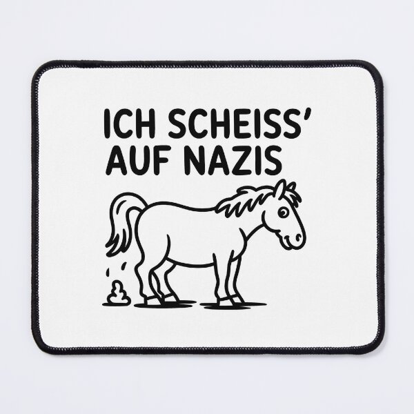 Item preview, Ich scheiss auf Faschisten - Linke Antifa Hunde Sticker designed and sold by LoFizzy.