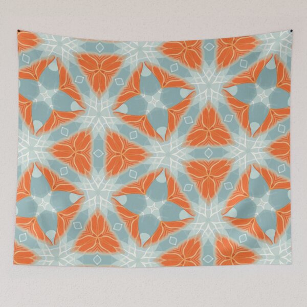 Item preview, Orange Sky Pattern designed and sold by Shy Fractal Designs.