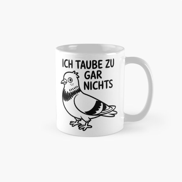 Item preview, Ich taube zu gar nichts – Tauben Wortspiel Design designed and sold by LoFizzy.