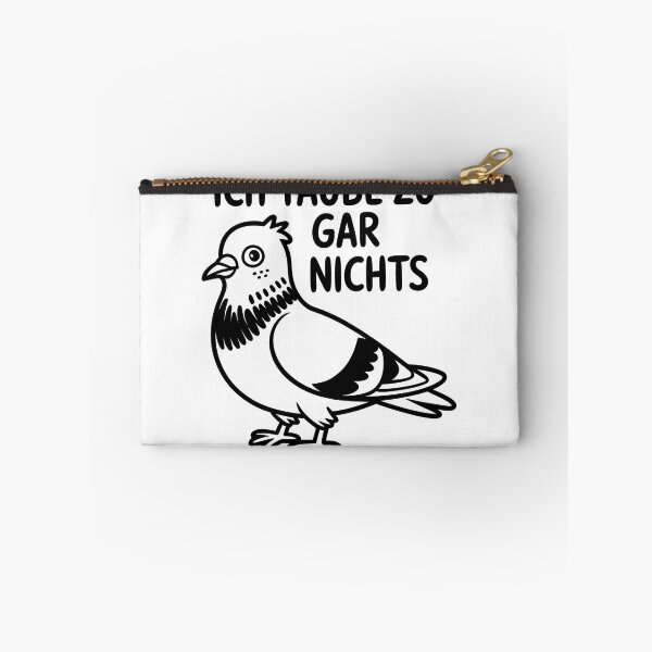 Artikelvorschau, Ich taube zu gar nichts – Tauben Wortspiel Design entworfen und verkauft von LoFizzy.