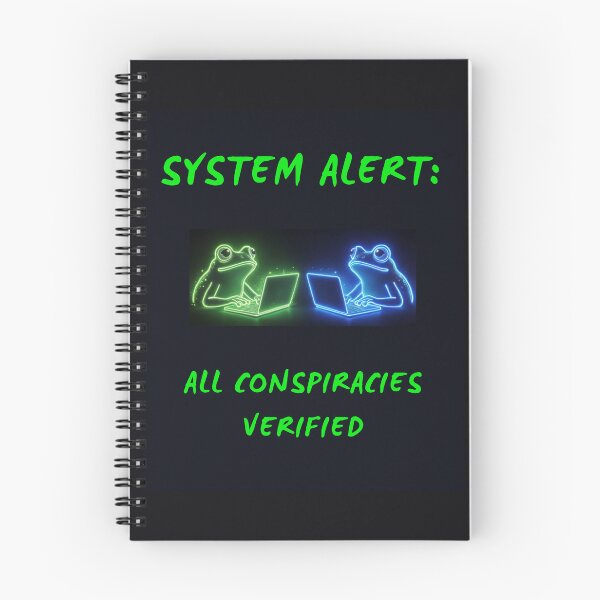 Item preview, System Alert All Conspiracies Verified designed and sold by amusefullife.