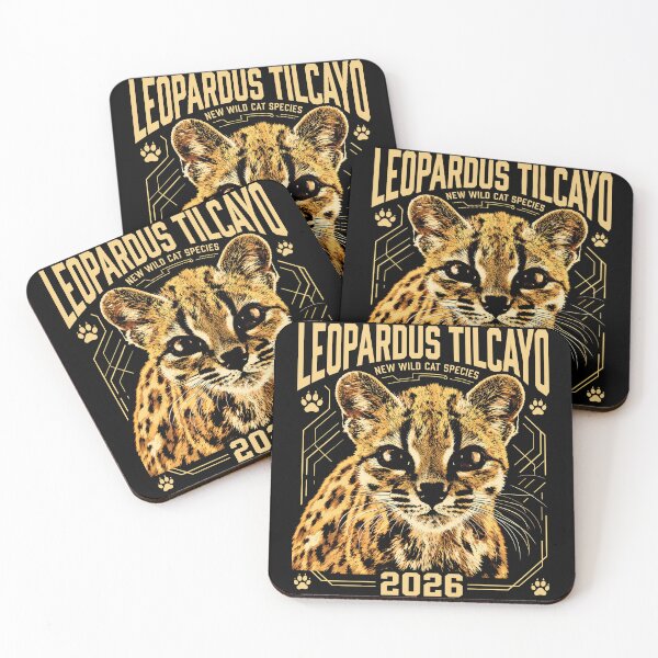 Item preview, Leopardus Tilcayo New Cat Species Discovery designed and sold by Exerohuhic.