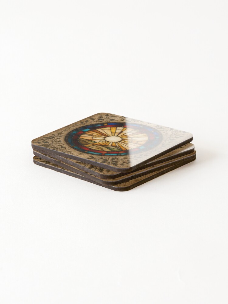 Thumbnail 4 of 5, Coasters (Set of 4), Solis Study designed and sold by InnerwayStudio.