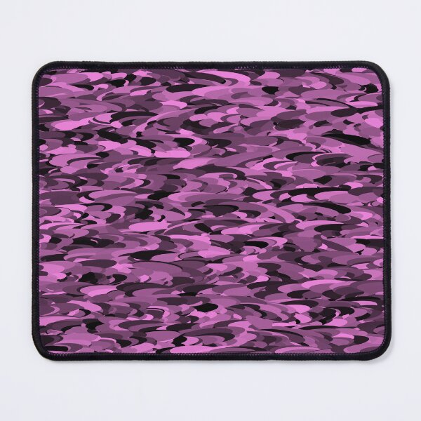Item preview, Camouflage Abstract Purple Black Pattern designed and sold by ArtbyDebbieC.