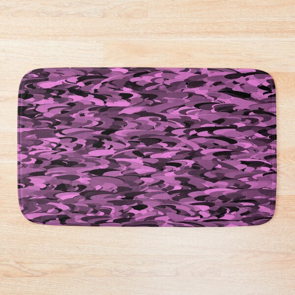 Item preview, Camouflage Abstract Purple Black Pattern designed and sold by ArtbyDebbieC.