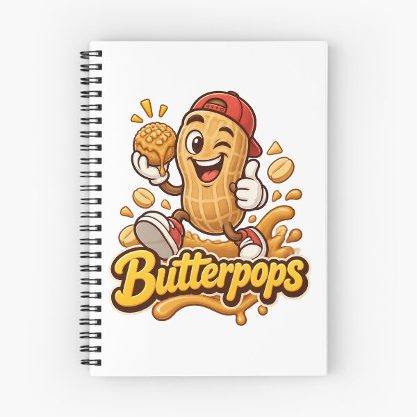 Item preview, Butterpops Cute Cartoon Style Popcorn Character Illustration designed and sold by foolsfoolsfools.