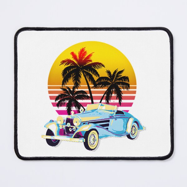 Item preview, Retro Mercedes K Spezial Roadster Classic Car Illustration by BrookLeez designed and sold by Newartist4u.