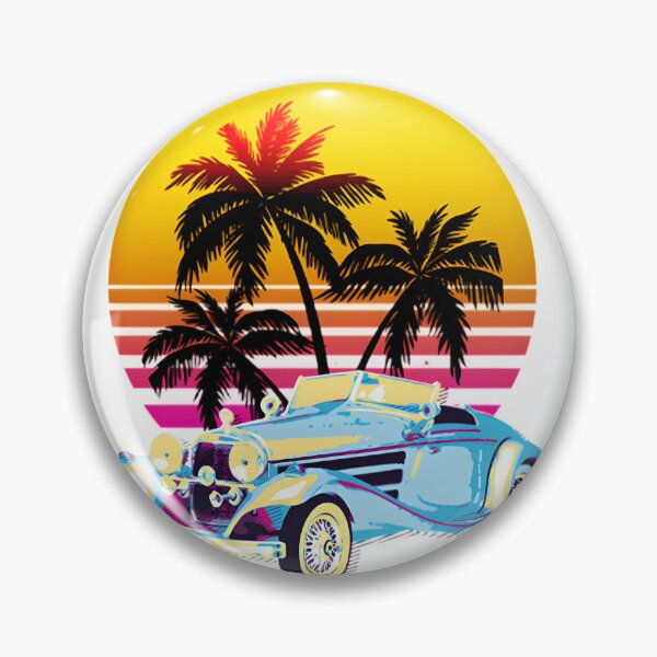 Item preview, Retro Mercedes K Spezial Roadster Classic Car Illustration by BrookLeez designed and sold by Newartist4u.