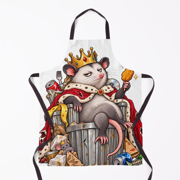 Item preview, Trash King Opossum Royal Feast designed and sold by Sunisa_BW.