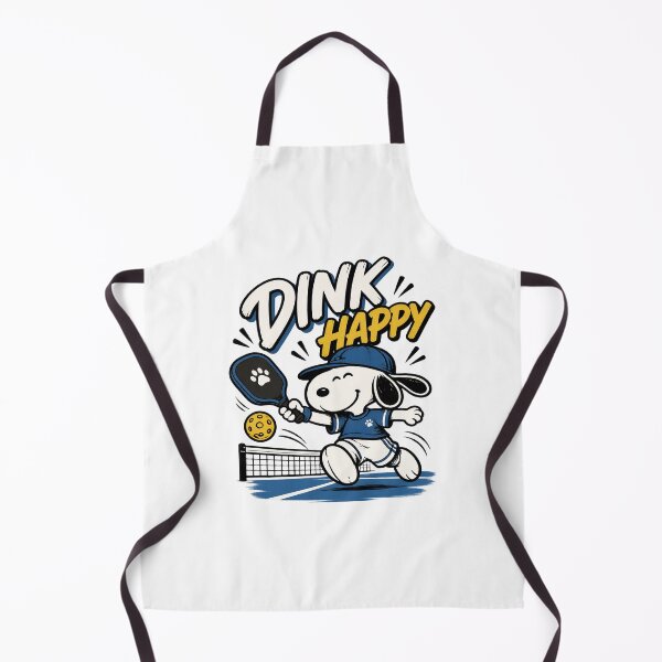 Item preview, Funny Pickleball Snoopy Dink Shot Cartoon Paddle Sports Design designed and sold by foolsfoolsfools.