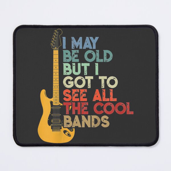 Item preview, Vintage Music Fan Quote Design Celebrating Classic Bands and Timeless Rock designed and sold by Sveti6455.