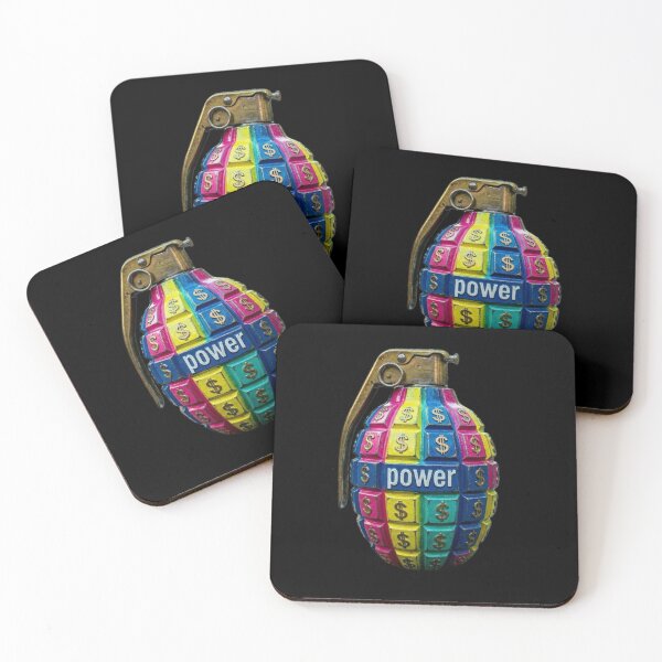 Item preview, Money Power Grenade – The Explosive Power of Money designed and sold by Catfcreations.