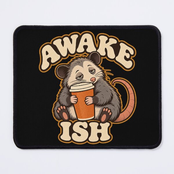 Item preview, Awake Ish — Sleepy Opossum designed and sold by Little Lantern Studio .