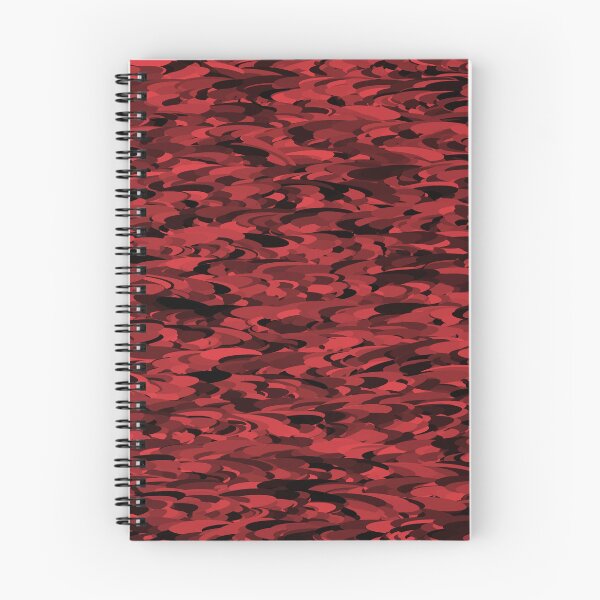 Item preview, Camouflage Abstract Red Black Pattern designed and sold by ArtbyDebbieC.