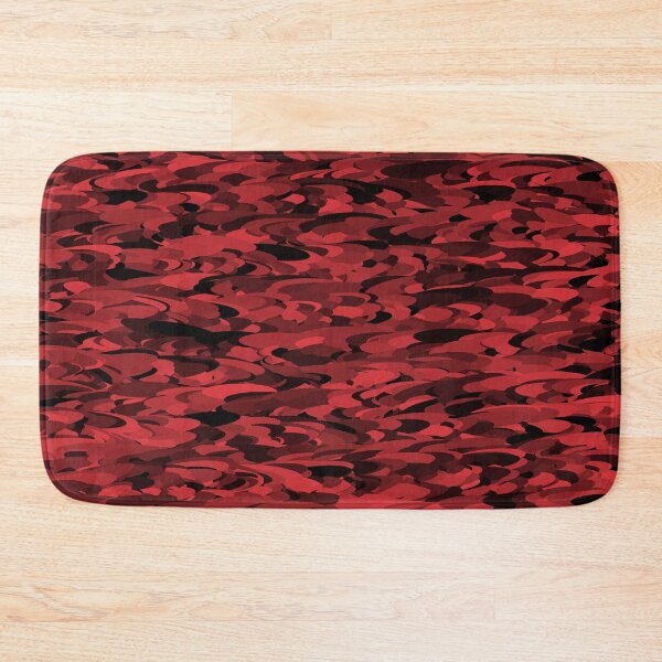 Item preview, Camouflage Abstract Red Black Pattern designed and sold by ArtbyDebbieC.