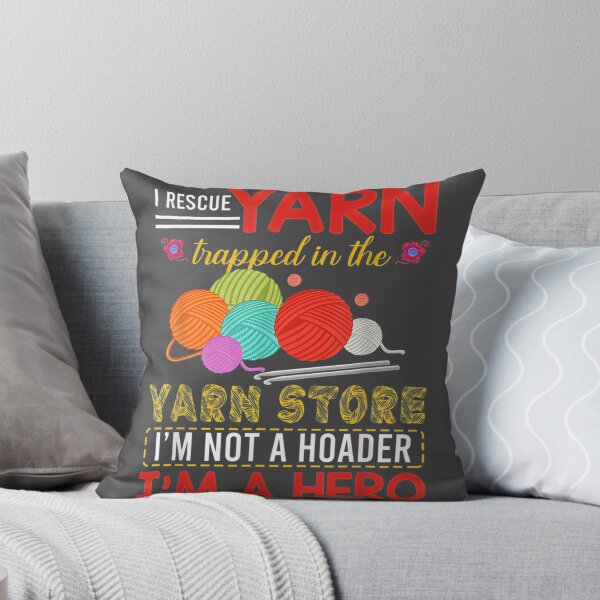 Item preview, I Rescue Yarn Trapped In The Yarn Store Funny Crochet Lover Gift Design designed and sold by JeyOrk.