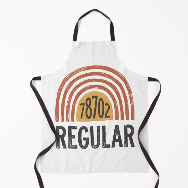 Item preview, East Austin 78702 Regular Retro Rainbow designed and sold by SplashTastic.
