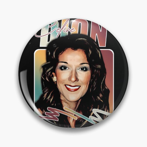 Item preview, Smiling Celine Dion designed and sold by ArtMoza.