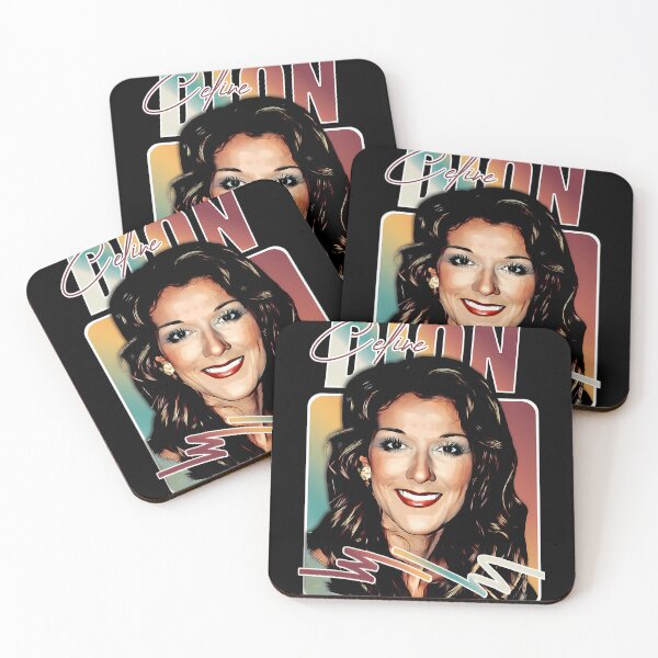 Item preview, Smiling Celine Dion designed and sold by ArtMoza.