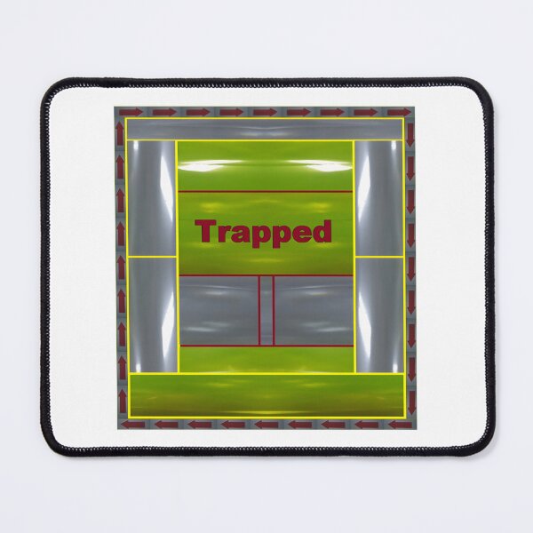 Item preview, Trapped Abstract Conceptual Art Depicting Captivity and Confinement designed and sold by JeyOrk.