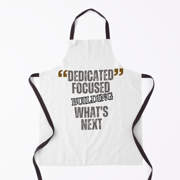 Item preview, Dedicated. Focused. Building What's Next – Inspirational Motivation Typography Design designed and sold by CKADigital.