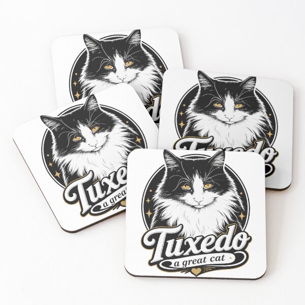 Item preview, A Great Tuxedo Cat designed and sold by GoodPlaceToShop.