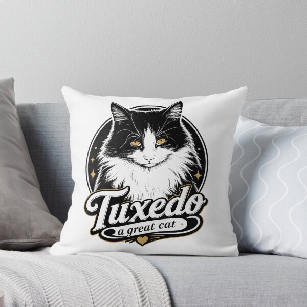 Item preview, A Great Tuxedo Cat designed and sold by GoodPlaceToShop.