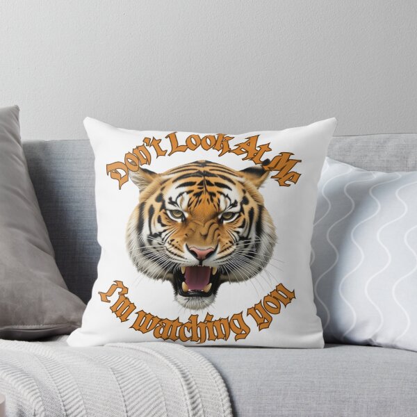Item preview, Look at Me I Am Watching You Tiger Photo Art  designed and sold by Debsgiftware .