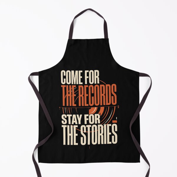 Item preview, Come For The Records Stay For The Stories Vinyl designed and sold by SplashTastic.