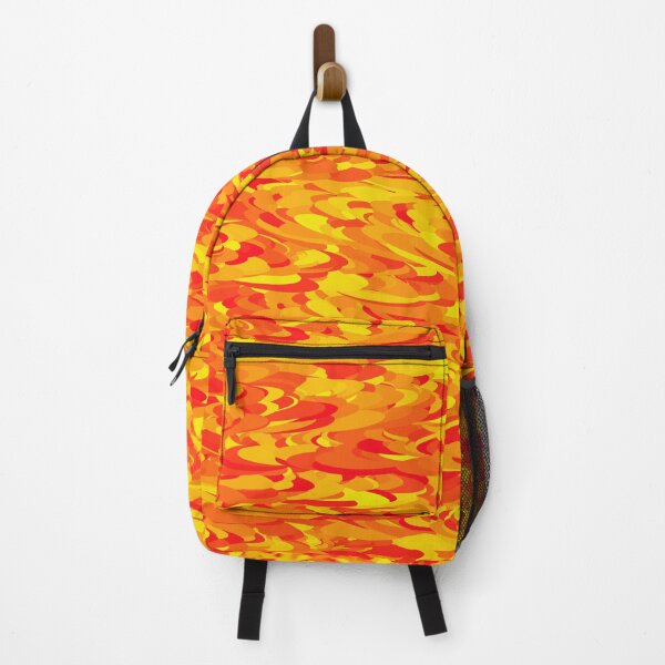 Item preview, Camouflage Abstract Red Orange Yellow Pattern designed and sold by ArtbyDebbieC.