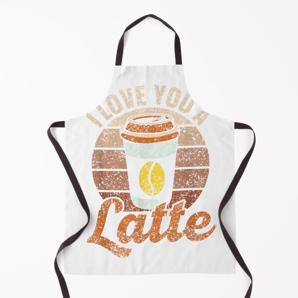 Item preview, I Love You A Latte Cute Coffees Pun Lover Coffee T-Shirt designed and sold by Pahagh19.