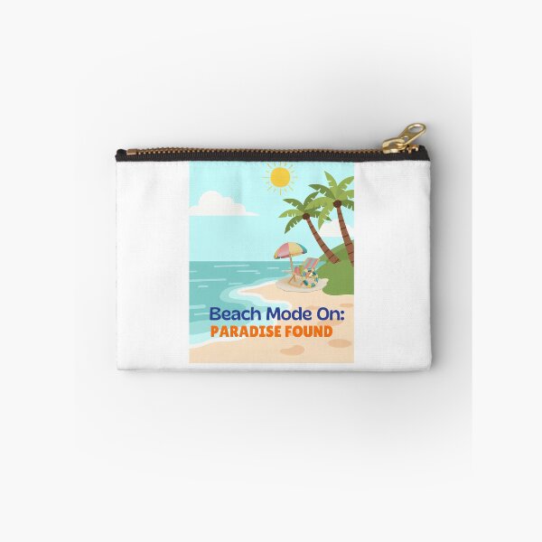Item preview, Beach Mode ON: Paradise Found | Retro Tropical Summer Vacation Design designed and sold by CKADigital.