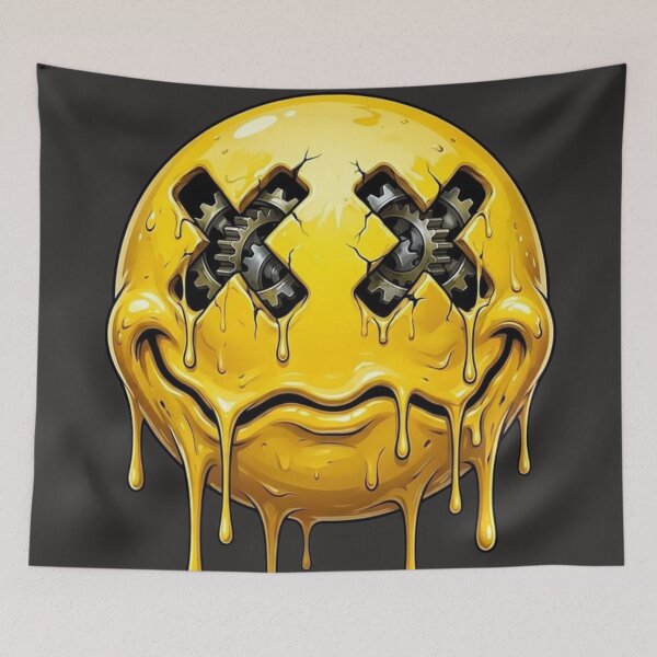 Item preview, happy face designed and sold by pksart1.