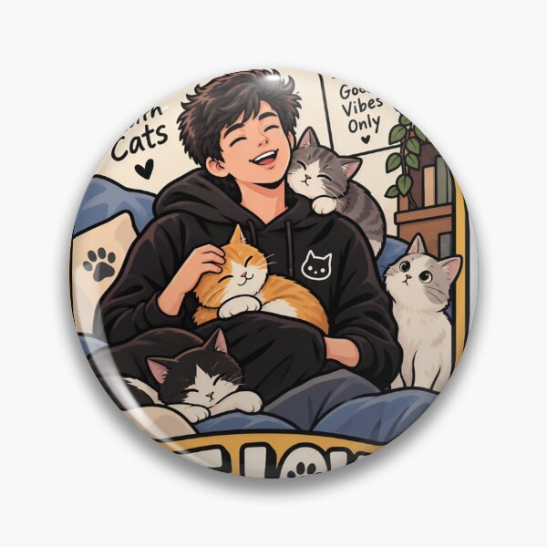 Item preview, Cat Lover Sticker – Life Is Better With Cats Cute Cat Lover Gift designed and sold by Mohitt09.