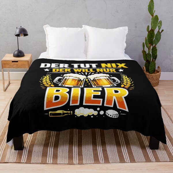 Artikelvorschau, Der tut nix der will nur Bier Spruch entworfen und verkauft von Loona97.