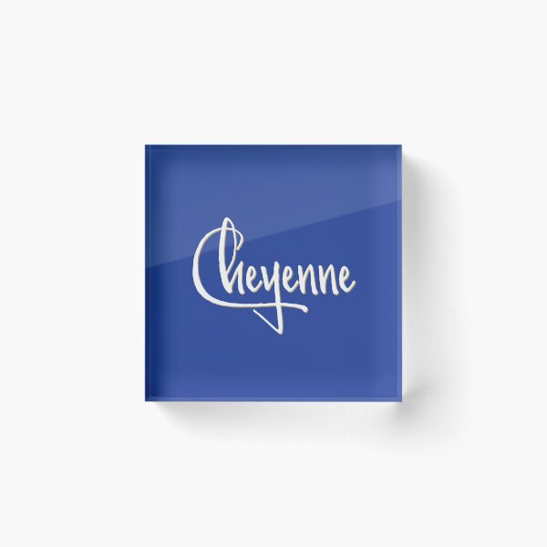 Item preview, CHEYENNE personalized type design designed and sold by CharlottePlaceArt.